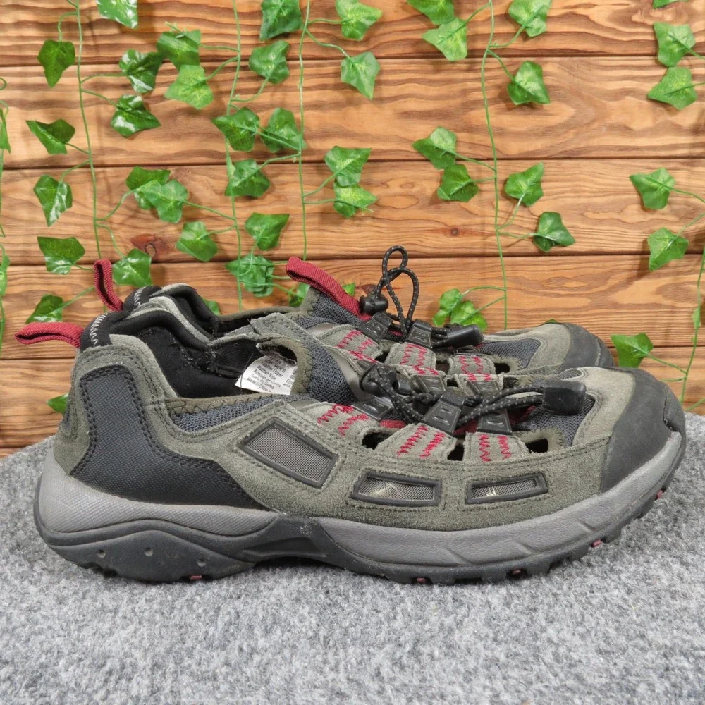Ozark Trail River Men Water Shoes Size 8.5 Gray Leather Outdoor‎ Trail Hiking